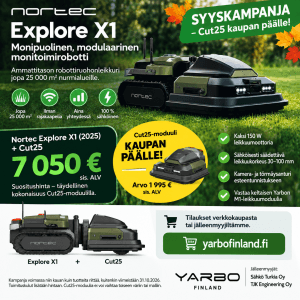 Explore X1 + Cut25 nyt 7 050 € – Cut25-moduuli